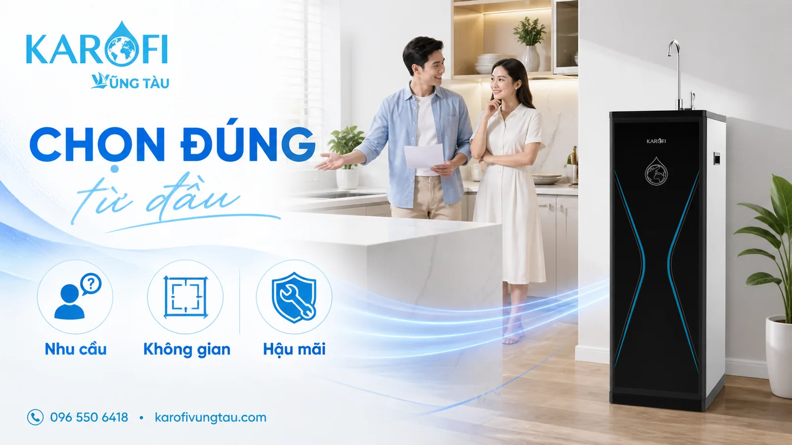 Mua máy lọc nước ở Bà Rịa Vũng Tàu: 3 điều phải chốt trước