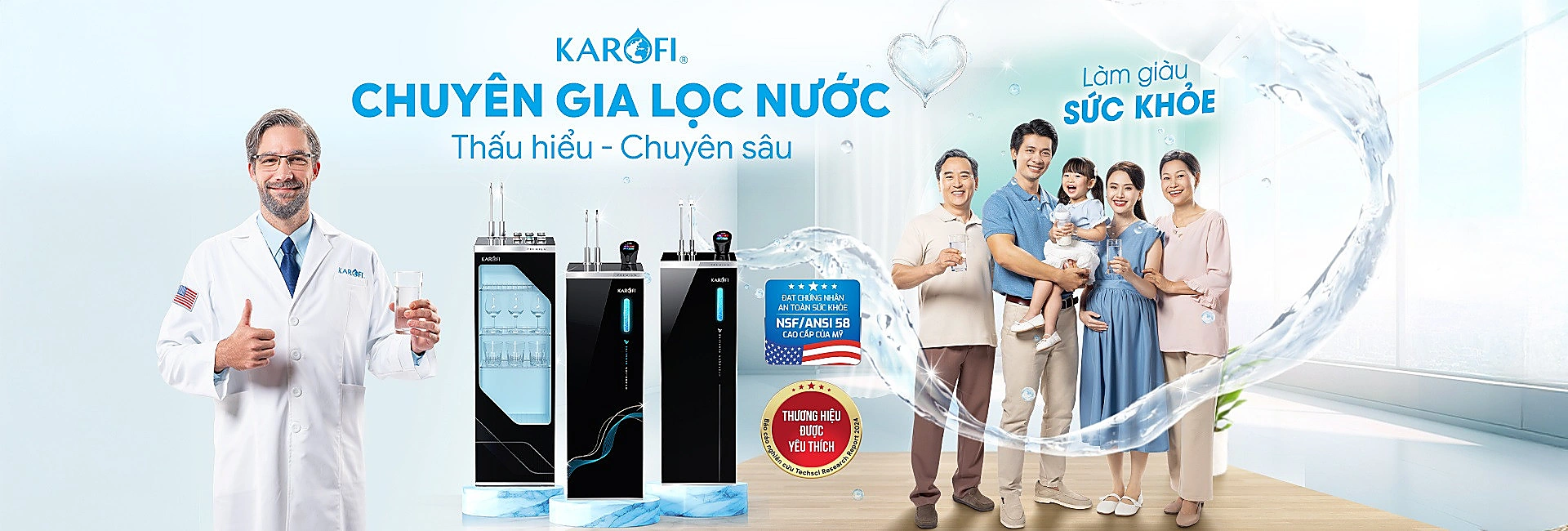 Karofi - Chuyên gia lọc nước