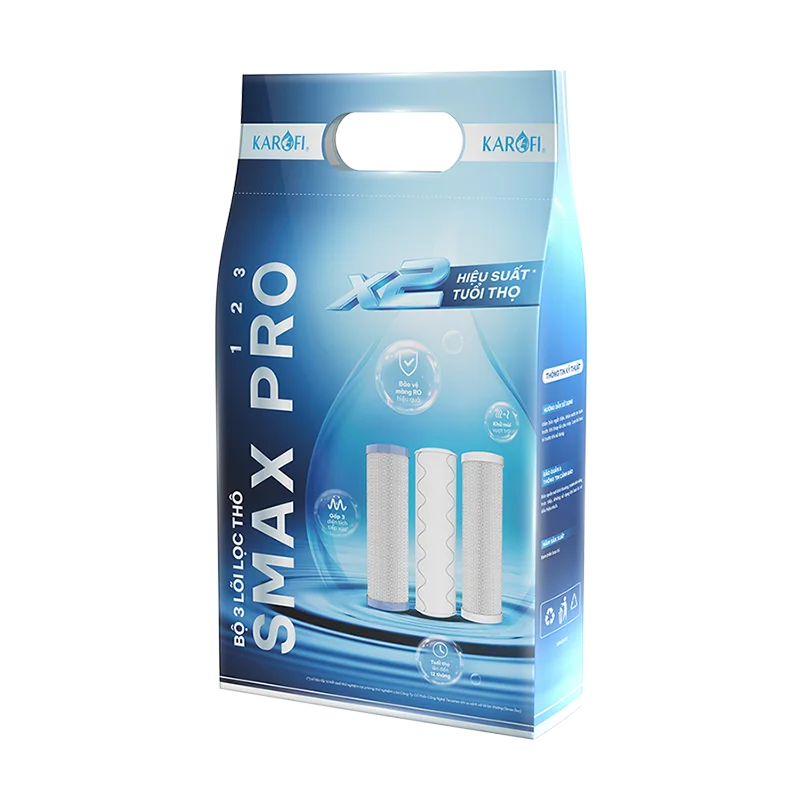 Bộ lõi lọc thô Karofi Smax Pro 1,2,3 - ảnh nhỏ 4