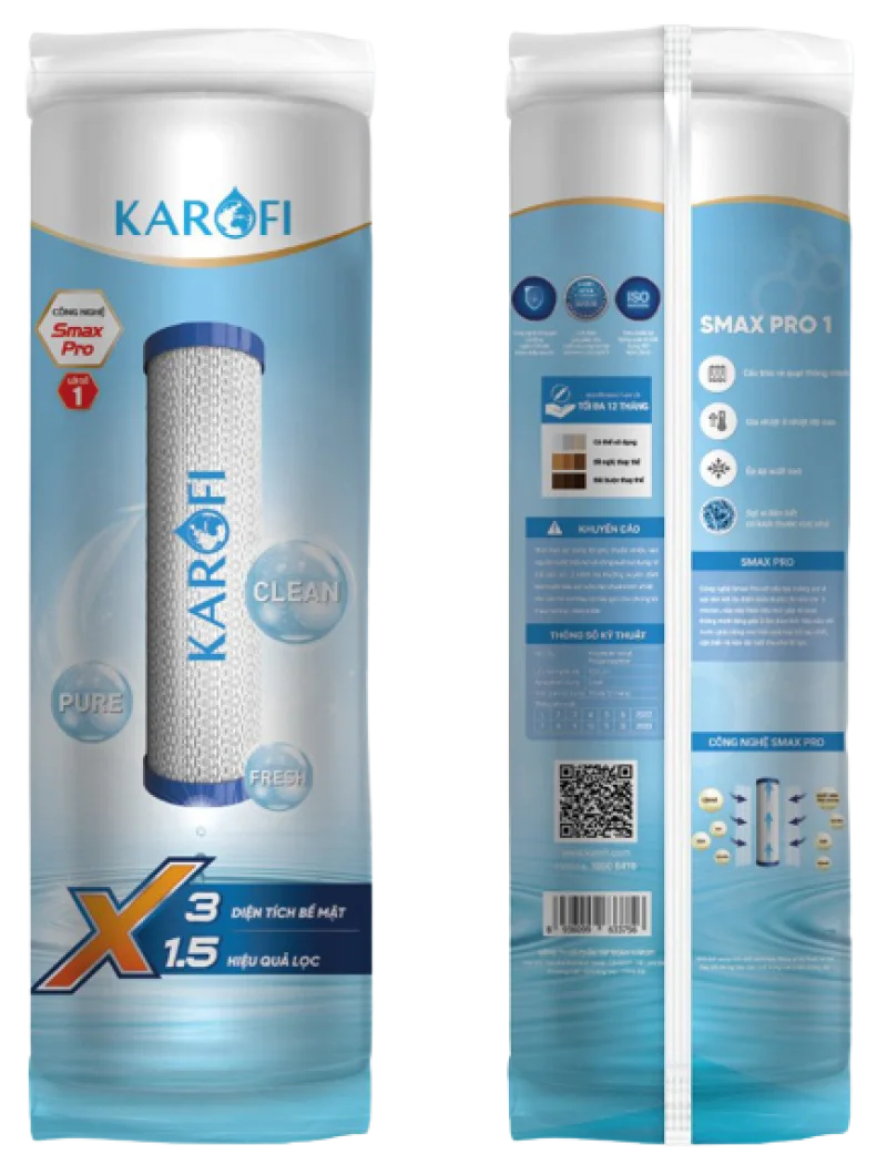 Lõi lọc thô KAROFI Smax Pro 1 - ảnh nhỏ 2