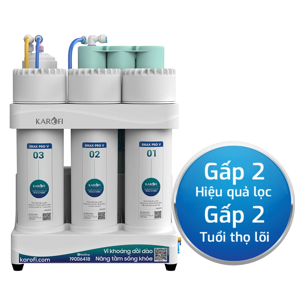 Máy lọc nước để gầm Karofi KAQ-U05 Pro