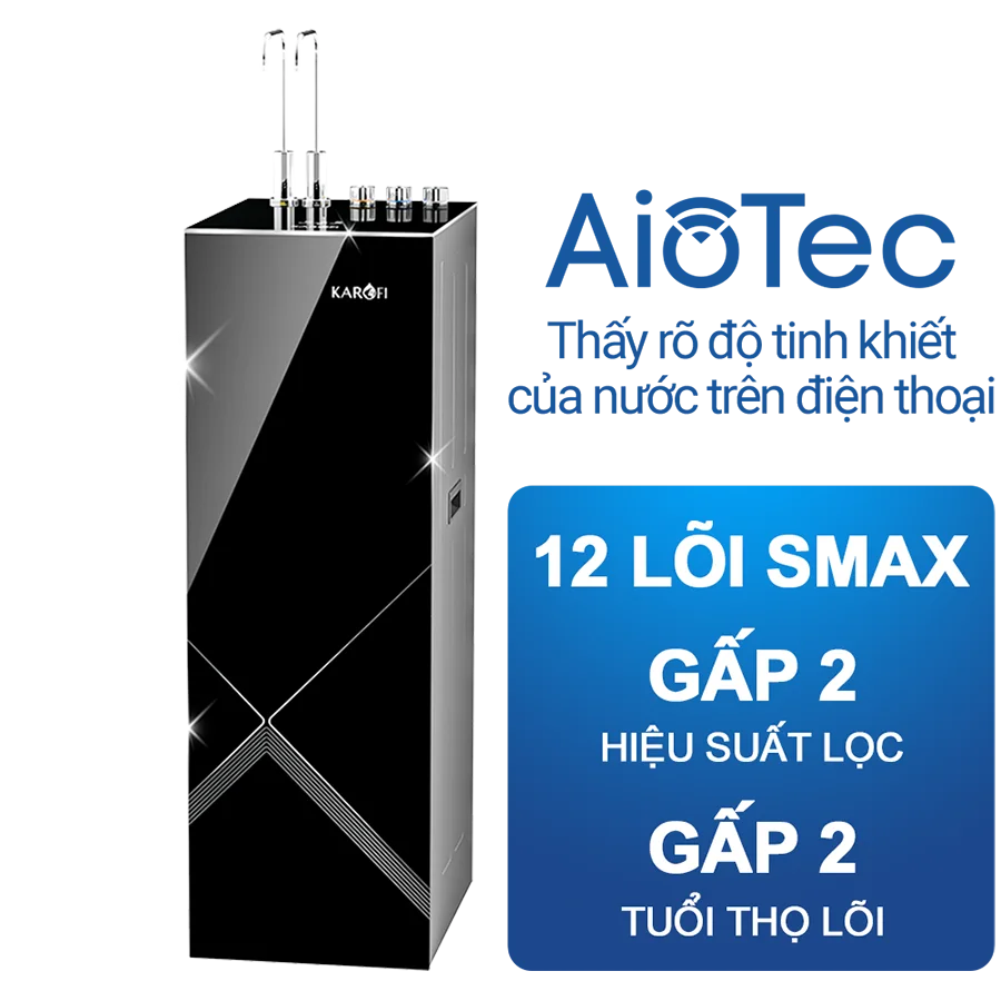 Máy lọc nước nóng lạnh Karofi KAD-M82