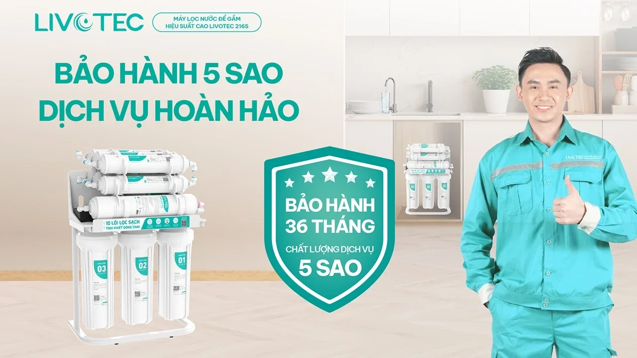 bao-hanh-36-thang-may-loc-nuoc-ro-livotec-216s
